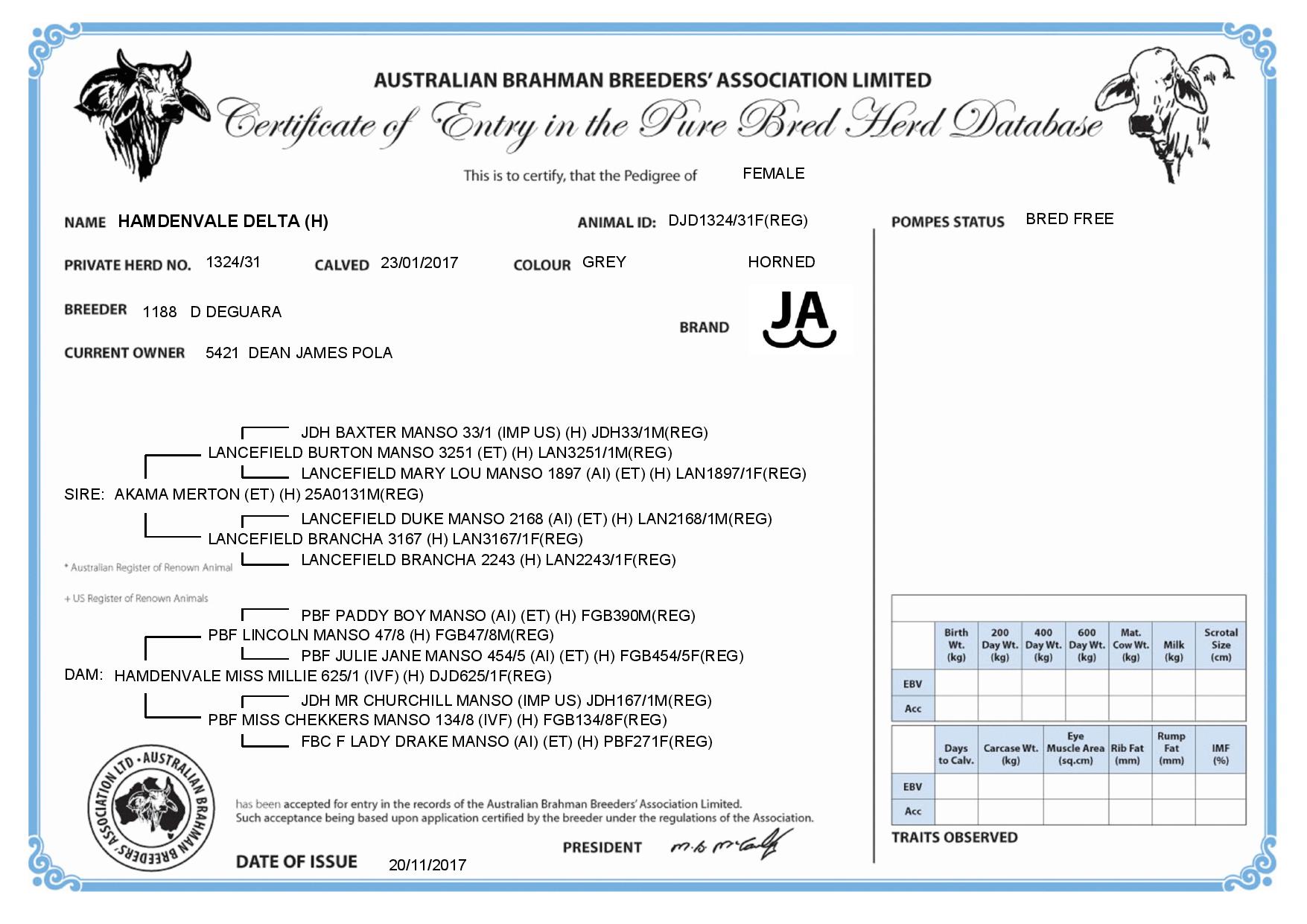 5421 REGO CERTS 188314 20171120 page 002