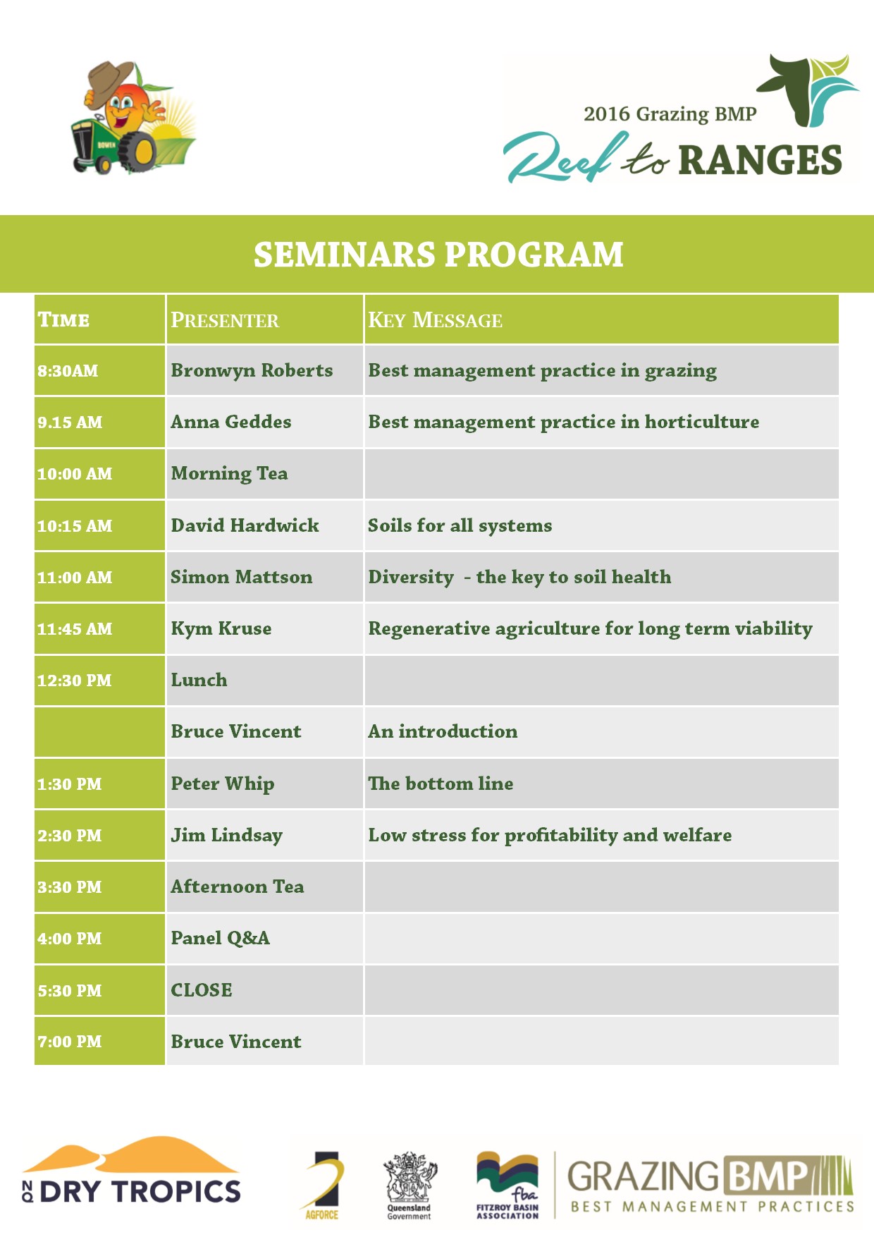 Information Seminars