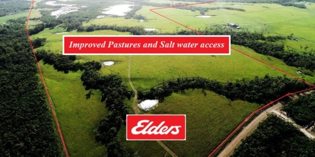 Improved Pastures and Salt water access.