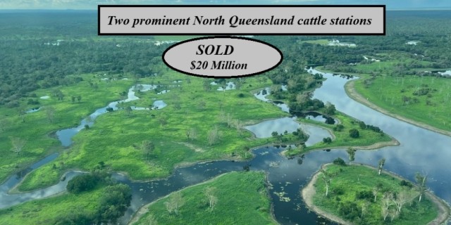 Two prominent North Queensland cattle stations (SOLD)