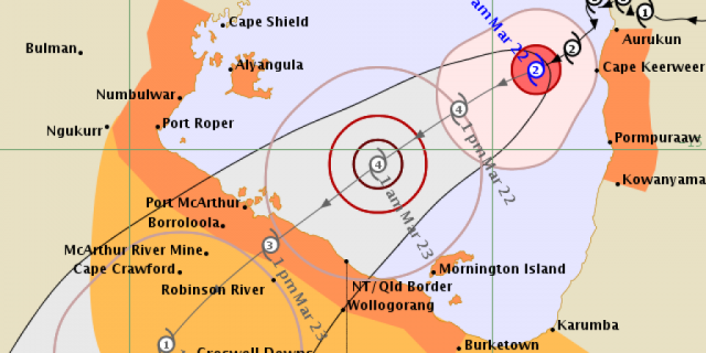 Tropical Cyclone Trevor 