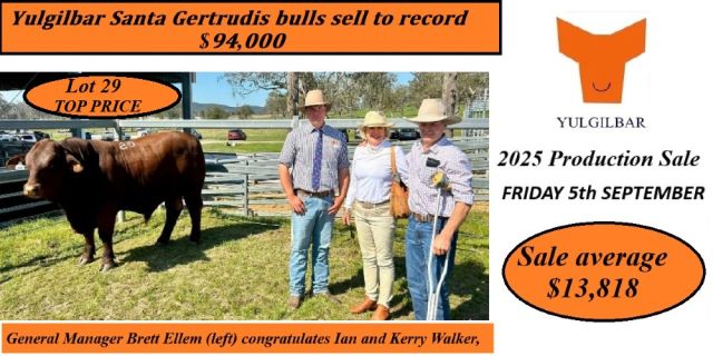 Yulgilbar  2025 Production Sale