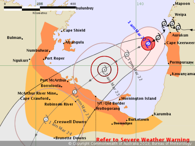 Tropical Cyclone Trevor