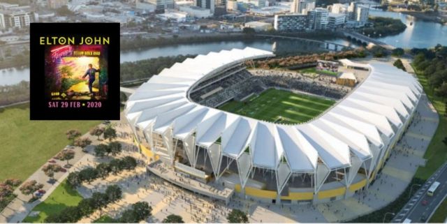 Sir Elton John will christen the 25,000-seat venue