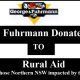 George & Fuhrmann Donated $10,000 to Rural Aid
