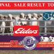 ALL STARS SALE  RESULTS