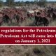 Go to Access regulations for the Petroleum Act